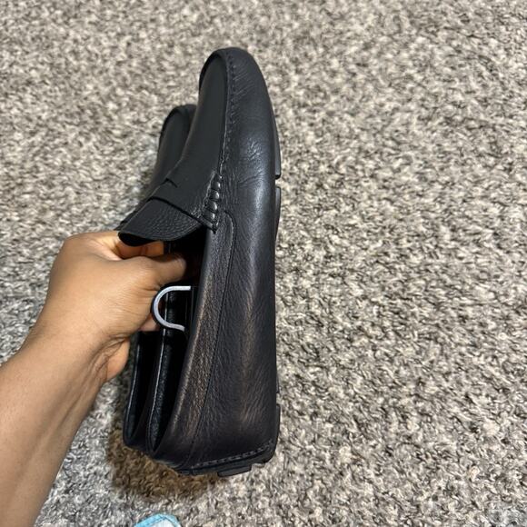 Cole Haan Howland Penny Loafers Driving Shoe Black Leather Men’s Size 9 M - Picture 4 of 9